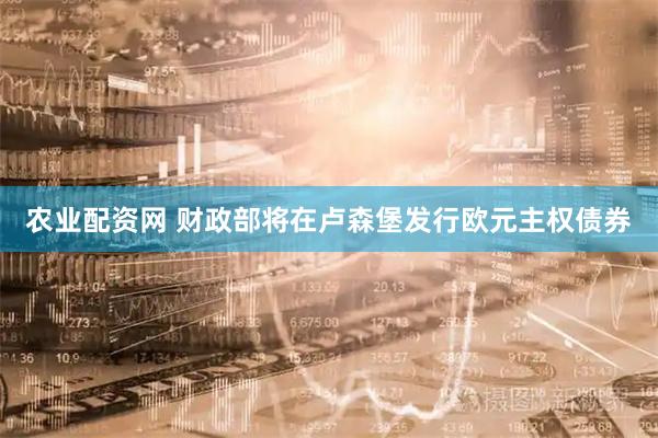 农业配资网 财政部将在卢森堡发行欧元主权债券